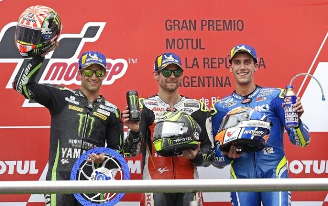 Senggolan Marquez-Rossi Hiasi Kemenangan Crutchlow di GP Argentina