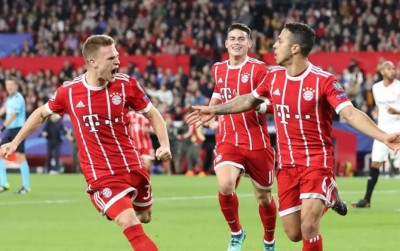 Gol Thiago Pastikan Kemenangan Bayern atas Sevilla