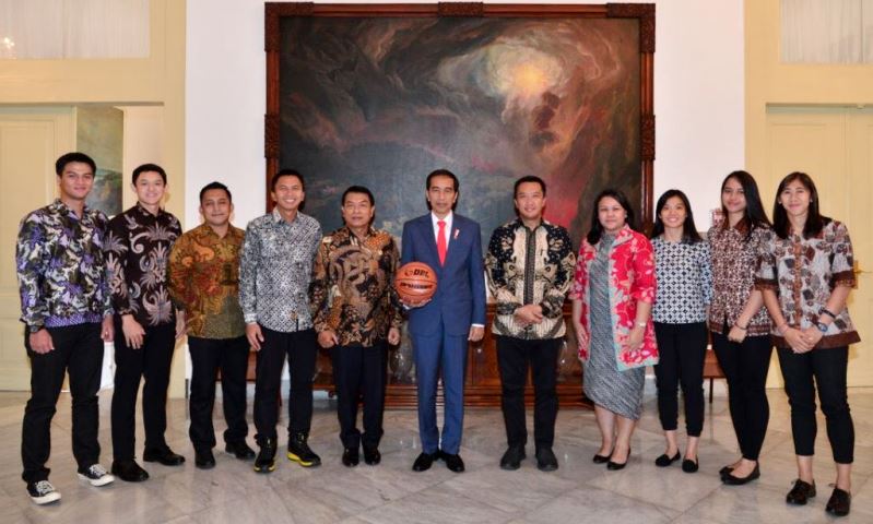 Penghargaan Presiden untuk Juara DBL 2018