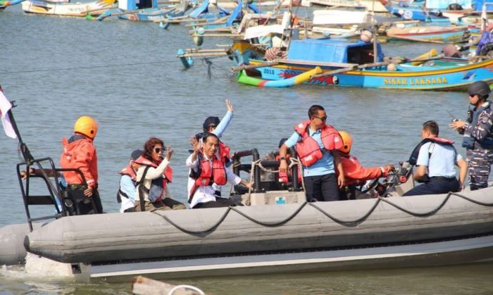 Jokowi Resmikan KJA Offshore