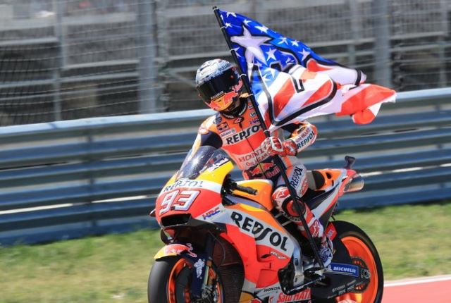 Marc Marquez Kembali Juara MotoGP Amerika