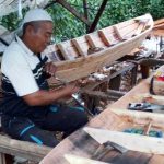 perahu kayu