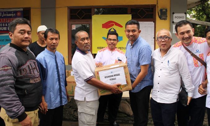 Pertamina MOR III dan Hiswana Migas Bantu Korban Kebakaran di Bogor