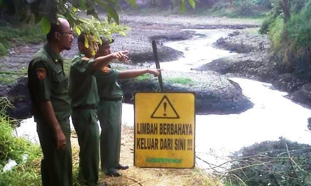 PT Brother Terbukti Melanggar sidak-limbah