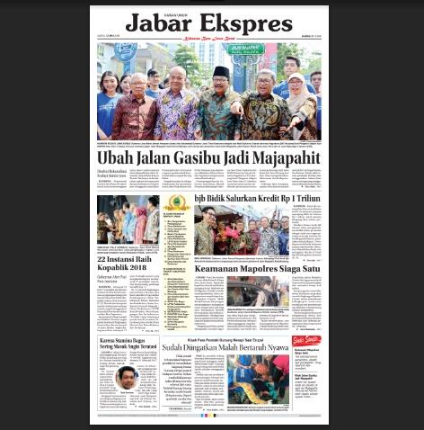 e-Paper Jabar Ekspres Edisi 12 Mei 2018