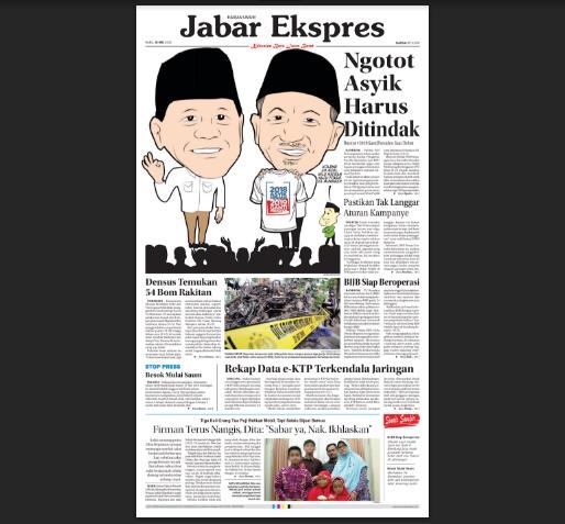 e-Paper Jabar Ekspres Edisi 16 Mei 2018