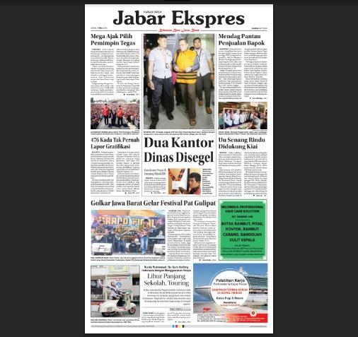 e-Paper Jabar Ekspres Edisi 7 Mei 2018 e-Paper Jabar Ekspres Edisi 7 Mei 2018