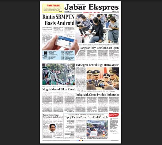 e-Paper Jabar Ekspres Edisi 9 Mei 2018