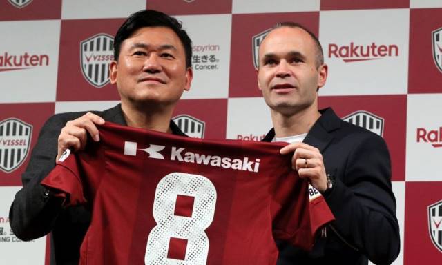 Iniesta Gabung Klub Jepang