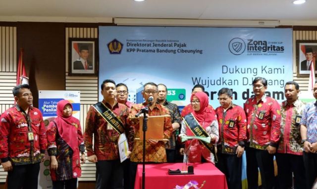 KPP Cibeunying Canangkan Zona Integritas