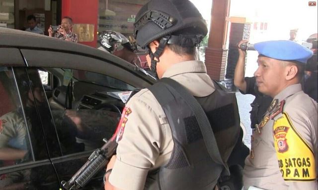 Keamanan Mapolres Ditingkatkan