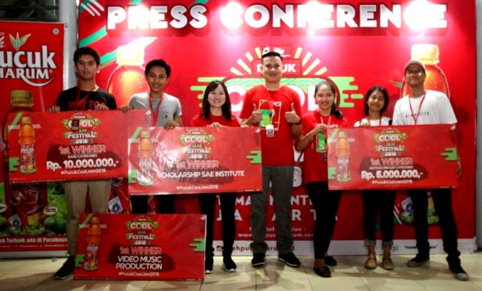 Siswa Bandung Borong Piala Pucuk Cool Jam Festival 2018