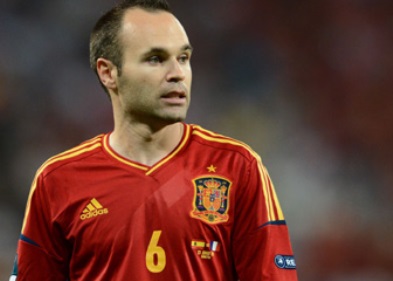 Coret Morata, Sertakan Iniesta