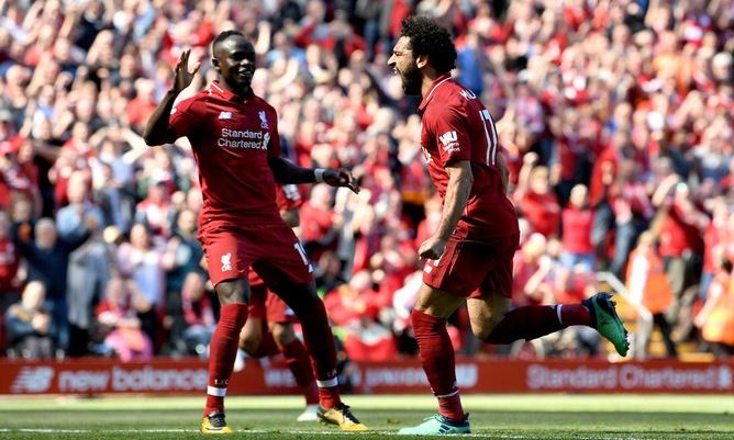 Liverpool Kunci Tiket Liga Champions, Salah Ukir Rekor liverpool