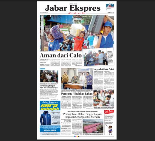 e-Paper Jabar Ekspres Edisi 12 Juni 2018