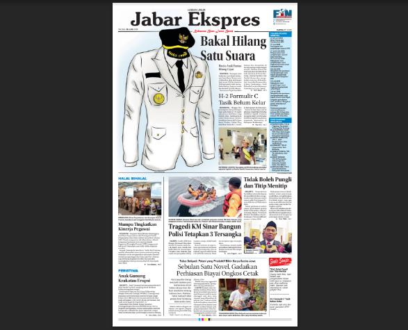 e-Paper Jabar Ekspres Edisi 26 Juni 2018
