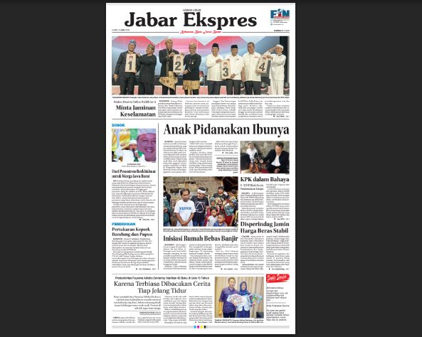 e-Paper Jabar Ekspres Edisi 7 Juni 2018