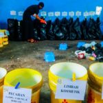 Sampah Numpuk di Kecamatan Margahayu