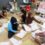 KPU Cimahi Lakukan Pengecekan Surat Suara