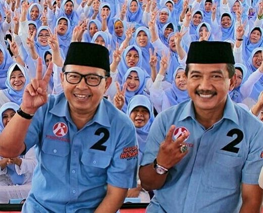 Buruh Kota Bandung Deklarasi Dukung Yossi-Aries