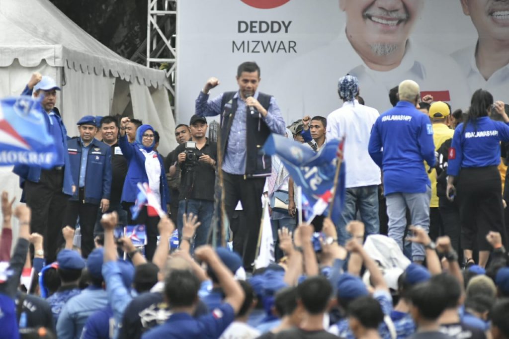 Tutup Masa Kampanye, SBY: Deddy-Dedi yang Terbaik dan Mampu Memimpin Jabar