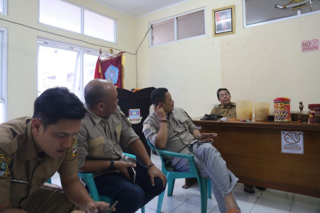 Humas Setda KBB Monitoring Kesiapan Pilkada di Gununghalu