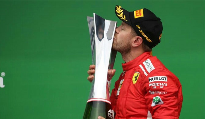 Juara di Kanada, Vettel Ukir Kemenangan ke-50