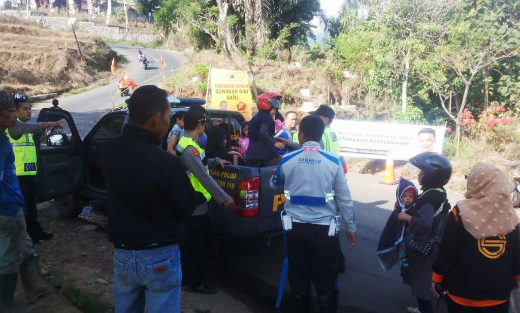 Taksi Gratis Polsek Ibun Kembali Beraksi