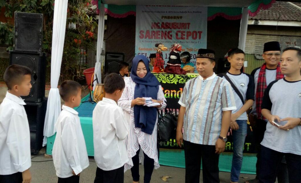 Baraya Imam Tunggara Ngabuburit Bareng Si Cepot