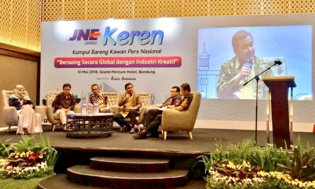 Jadikan Industri Kreatif Penyelamat Ekonomi JNE Keren