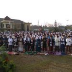 Lapang Istana Cipanas Dipenuhi Warga