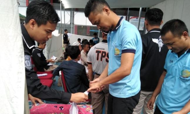 Pencoblosan di Lapas Aman dan Kondusif TPS-lapas
