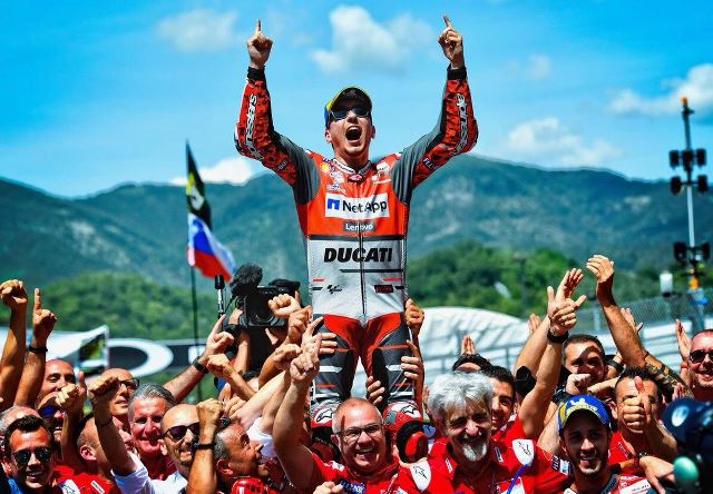 orge Lorenzo juara MotoGP Italia 2018