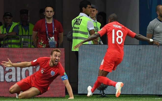 Inggris vs tunisia
