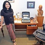 replika ruang kerja Pramoedya Ananta Toer