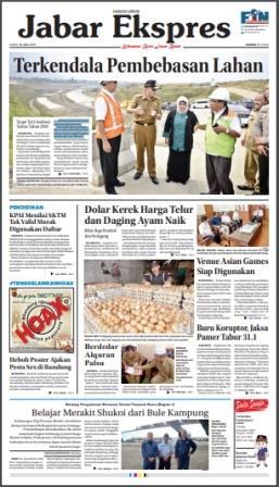 e-Paper Jabar Ekspres Edisi 12 Juli 2018