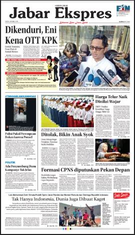 e-Paper Jabar Ekspres Edisi 14 Juli 2018