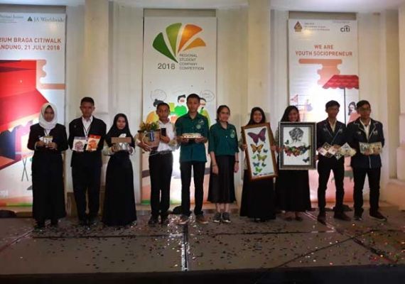 5 SMA Asal Jabar Ikuti Regional Student Company Competition 2018