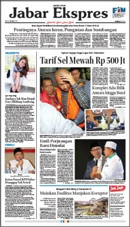 e-Paper Jabar Ekspres Edisi 23 Juli 2018