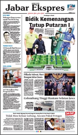e-Paper Jabar Ekspres Edisi 26 Juli 2018