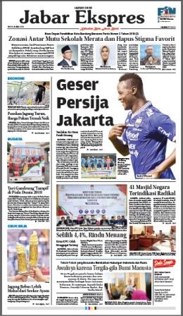 e-Paper Jabar Ekspres Edisi 9 Juli 2018