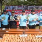 606 Kg Narkoba Berhasil Disita