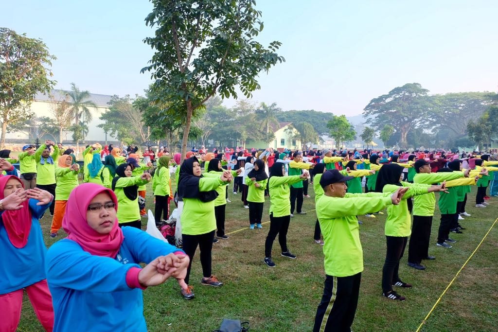 Senam sehat kolosal bpjs kesehatan