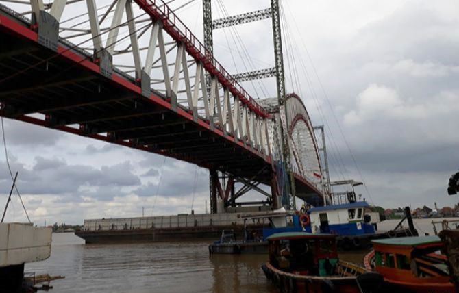 Jembatan Musi VI Belum Rampung