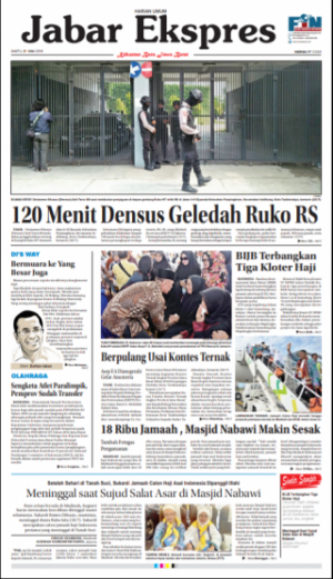 e-Paper Jabar Ekspres Edisi 21 Juli 2018