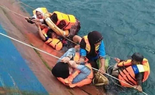 Kapal KM Lestari Maju Sengaja Dikandaskan