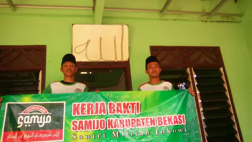 Samijo Bersihkan 20 Masjid di Kabupaten Bekasi Samijo Bersihkan 20 Masjid di Kabupaten Bekasi