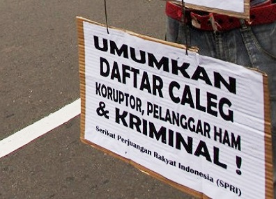 Ingatkan Parpol Tak Calonkan Caleg Koruptor