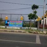 Spanduk Hatur Nuhun Pak Jokowi Curi Perhatian Warga