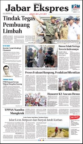 e-Paper Jabar Ekspres Edisi 2 Agustus 2018